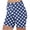 Dark Blue, variant on Women's High Waisted Polka Dot Print Shorts Summer Casual Stretch Jogger Pants Beach Vacation Fashion Hip Hop Boho Style Comfy Elastic Waist Active Yoga Workout Bottoms, Hot Pink S