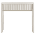 thumbnail image 3 of Bouclair Off White Off-White Desk with Ribbed Front, 3 of 5