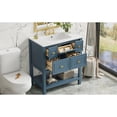 thumbnail image 6 of Solid Wood & MDF Bathroom Vanity | 300lbs Capacity for Bathroom Goods | Have Convenient Storage, 6 of 7
