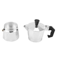 thumbnail image 1 of 50ml 1 Taza de aluminio Tipo Italiano Moka Pot Cafetera Espresso Estufa Uso en el HOGAR Y LA OFICINA, 1 of 7