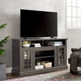 thumbnail image 6 of DEALTOPS Farmhouse TV Stand Entertainment Center with Open and Closed Storage Space for TVs Up to 65'', Dark Walnut, 6 of 8