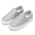 thumbnail image 3 of Toddler Sneakers for Girls Boys Slip On Canvas Walking Shoes, 3 of 9