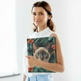 thumbnail image 6 of FORMRS 3 Ring Binder 1.5 inch with Pockets Set of 2 Clip Board 200 Sheets Capacity, Flowers and Cat, 6 of 8