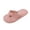 Pink, variant on Women's Fuzzy Flip Flops Cozy Lightweight Thong Sandals for Women Indoor Outdoor Shoes Slip on Corduroy House Shoes Fall Winter Warm Shoes
