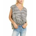 thumbnail image 1 of Splendid Camo Surplice Front Crossover Top ( L ), 1 of 2