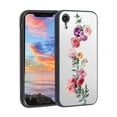 thumbnail image 1 of Compatible with iPhone XR Phone Case, Floral-18 Case Men Women, Flexible Silicone Shockproof Case for iPhone XR, 1 of 1