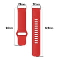 thumbnail image 3 of 22mm Smart Sports Pulsera Correa de silicona de repuesto Ajuste Varios Durable y Transpirable Fácil Instalación, 3 of 5