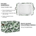 thumbnail image 2 of Yayeee Canvas Storage Basket with Handles for Shelves Fabric Bins Closet Organizer, Army Green Camouflage Pattern, 2 of 8