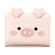 thumbnail image 1 of Cartera linda brillar para Mujer Pequeña de Tres Pliegues con Bloqueo de Cuero, 1 of 5
