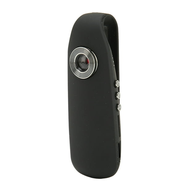 Mini Cámara Corporal Compacta HD 1080p Recargable, Grabación de Sonido, Grabación en Bucle, Cámara Portátil para Ciclismo