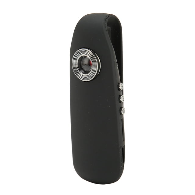Mini Cámara Corporal Compacta HD 1080p Recargable, Grabación de Sonido, Grabación en Bucle, Cámara Portátil para Ciclismo