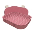 thumbnail image 2 of Caja de arena para conejos, orinal de esquina, entrenador, inodoro, ropa de cama de plástico, caja para orinal Zulema Inodoro para bandeja de arena para conejos, 2 of 8