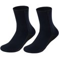 thumbnail image 1 of Calcetines de buceo de 3 mm Calcetines de traje de neopreno térmico Calcetines de buceo antideslizantes Calcetines de deportes acuáticos para buceo Natación Surf Kayak Snorkel TUNC Sencillez, 1 of 5