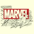 thumbnail image 2 of Men's Spider-Man Classic Logo Sketch Graphic T-Shirt, 2 of 4