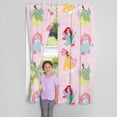 thumbnail image 3 of Franco Kids Disney Princess Cartoon Rod Pocket Light Filtering Curtains, 82" x 63" (2 Panels), 3 of 5