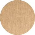 thumbnail image 1 of Ahgly Company Indoor Round Abstract Orange Contemporary Area Rugs, 6' Round, 1 of 1