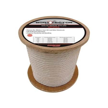 

Extreme Max 3006.2201 BoatTector Solid Braid Nylon Rope - 5/16 x 500 White