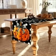 thumbnail image 5 of MOQIN Halloween Decorations Ghost Pumpkin Cat Boo Halloween Table Runner, Bat Seasonal Fall Kitchen Dining Table Decoration for Home Party Decor 13x108 Inch, 5 of 7