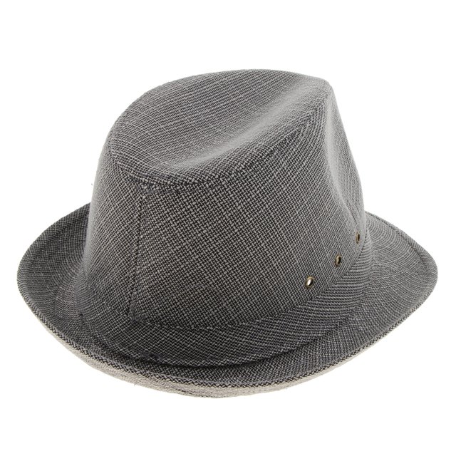 Gentleman Ladies Fedora Trilby Lino Jazz Sombrero para el sol Sunbonnet Beach Hat - gris, 58cm Sunnimix Sombrero Fedora de Hombre