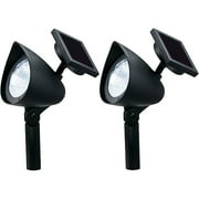 2-pc Deluxe Solar Spotlight Set