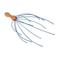 thumbnail image 5 of Wooden Scalp Massager, Stainless Legs, Blue, 5 of 5