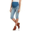 Maternity Full Panel 17 Denim Skimmer Capris
