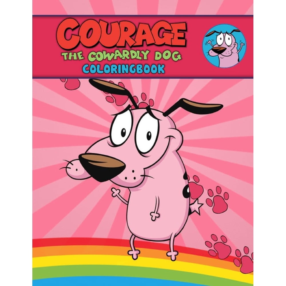 Courage The Cowardly Dog Coloring Book Courage The Cowardly Dog