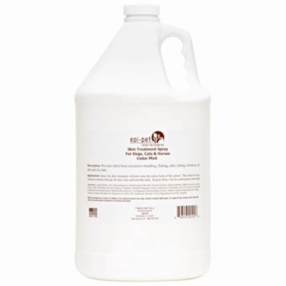 Epi-Pet  Cedar Mint Natural Skin & Coat Enrichment & Treatment Spray For Dogs & horses  1 gallon