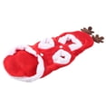 thumbnail image 4 of Invierno suave cálido árbol de Navidad lindo perro ropa vestido para perros pequeños mascotas cachorro chaqueta ropa trajes, 4 of 5