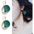 thumbnail image 3 of Pendientes de plata 925 para mujer Pendientes de pétalos de moda, 3 of 4