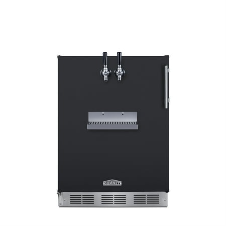 24  Wide Front Tap Built-In Cold Brew Coffee Kegerator  ADA-Compliant