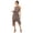 Coffee, variant on Sleeveless Casual Summer Dress for Women 2026 Fashion Sleeveless Soft Material Ideal for Party Beach Vacation and Everyday Outfits