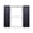 Black, variant on Homeside Raised Panel Vinyl Shutters (1 Pair)