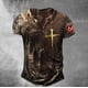 thumbnail image 1 of Camiseta Vintage para hombre, ropa informal con estampado 3d 5xl, Tops de verano de manga corta, Camiseta holgada, camisetas de gran tamaño para hombre, sudadera 2023, 1 of 4