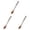 Brown 3PCS, variant on Wooden Spoon Fork Bamboo Kitchen Cooking Utensil Tools Soup-Teaspoon Tableware