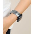 thumbnail image 2 of ZYX 7-Link Stainless Steel Band for Apple Watch, Women's Dressy Metal Bracelet with Tool, Sliver, 38mm/40mm/41mm/42mm(series 10 11), 2 of 6