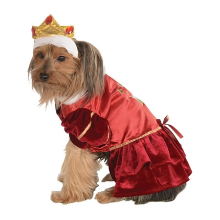 Kanine Queen Royal Princess Pet Dog Puppy Red Halloween Costume