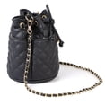 thumbnail image 3 of Lady Bucket Bag Fashion Solid Color Drawstring Crossbody Bag Shoulder Purse, 3 of 10