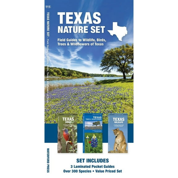 Nature Observation North America Texas Nature Set: Field Guides to Wildlife, Birds, Trees & Wildflowers of Texas, (Paperback)