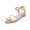 Yellow, variant on Lace Overlay Espadrille Wedge Sandals For Women Open Toe Adjustable Ankle Buckle Footwear