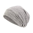 thumbnail image 2 of Seductiva Fashion Wide Headband Women Soft Slouchy Beanie Cap Lightweight Hipster Hat Summer Breathable Sleeping Cap Thin Chemo Cap Lady Lei Feng Hat 1PC, 2 of 4