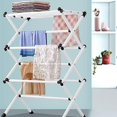 thumbnail image 5 of 3 Tier Clothes Airer Dryer Laundry Horse Drying Rack Indoor Outdoor Heavy Duty, 5 of 5