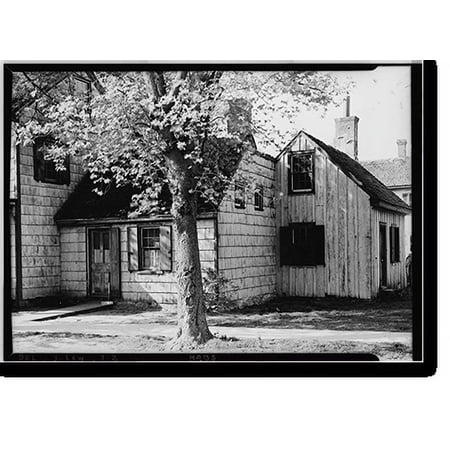 Historic Print, Metcalf House, 202 West Third Street, Lewes, Sussex County, DE - 2, 18" x 24"