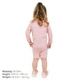 thumbnail image 3 of JAN & JUL One Piece Toddler Girl Swimsuit, Long Sleeve Bathing Suit for Swimming (Pink Prairie, Size 2T), 3 of 9
