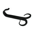 thumbnail image 5 of Black Coat Hat Robe Hooks Wrought Iron Scroll 5" Wall Hooks Renovator's Supply, 5 of 9