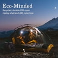 thumbnail image 3 of Coleman PEAK1™ 20°F Mummy Down Sleeping Bag - Regular, 3 of 6