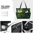 thumbnail image 3 of Easygdp Lush Foliage Green Plant Bolsa de Viaje de Playa de Gran Capacidad, Bolsa Tote Perfecta para la Playa, Escapadas de Fin de Semana y Viajes, 3 of 7