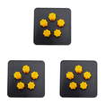thumbnail image 1 of Juego Tradicional Gonggi Jack Stone Pebbles para Juegos Familiares (oro), 1 of 4