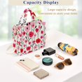 thumbnail image 5 of FORMRS Womens Corduroy Tote Bag Crossbody Shoulder Handbag with Pocket, Pink Floral, 5 of 7