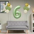 thumbnail image 5 of Neoyler 1st Birthday Balloons Set Aluminum Foil Decoration for Party Large Number Foil Balloons Safe and Eco Friendly Helium Fillable Suit for Anniversaries and Celebrations, 5 of 7